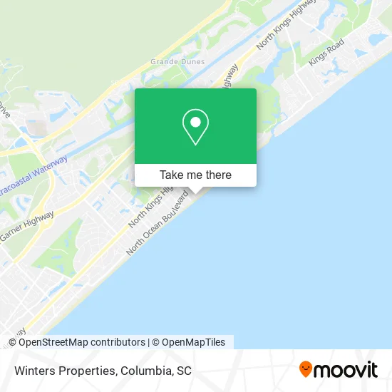 Winters Properties map