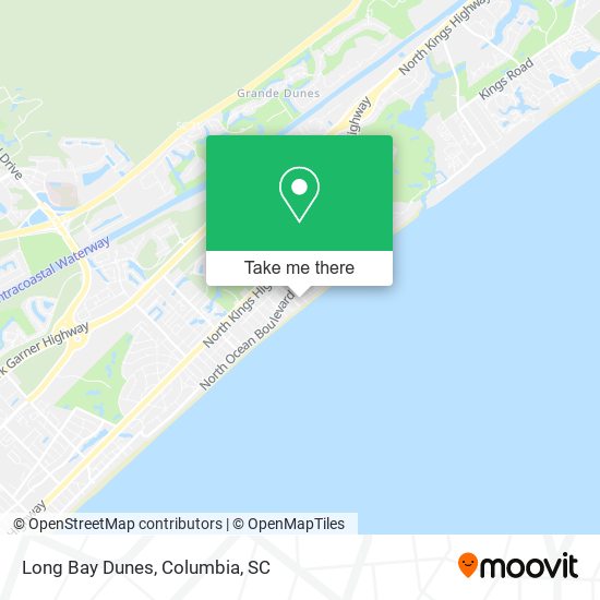 Long Bay Dunes map