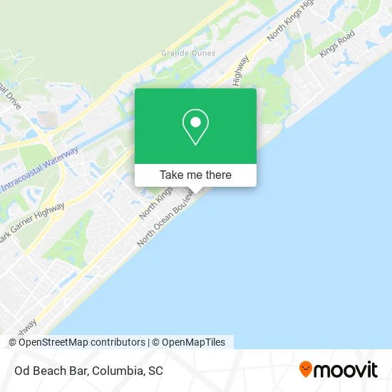 Mapa de Od Beach Bar