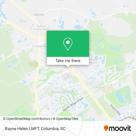 Bayne Helen LMFT map