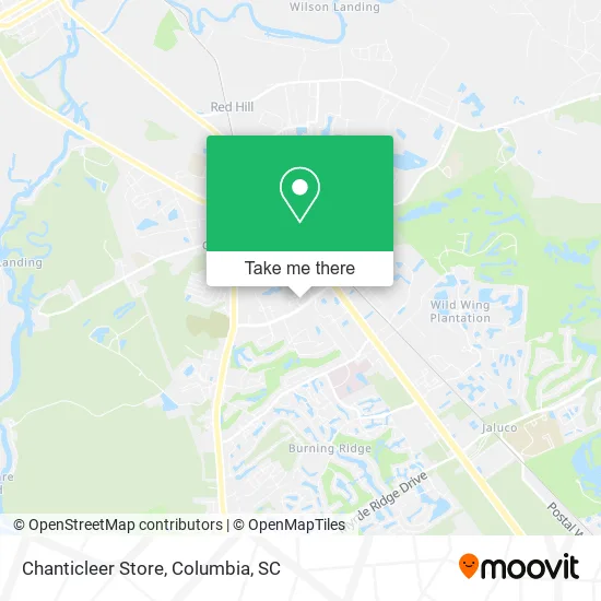 Chanticleer Store map