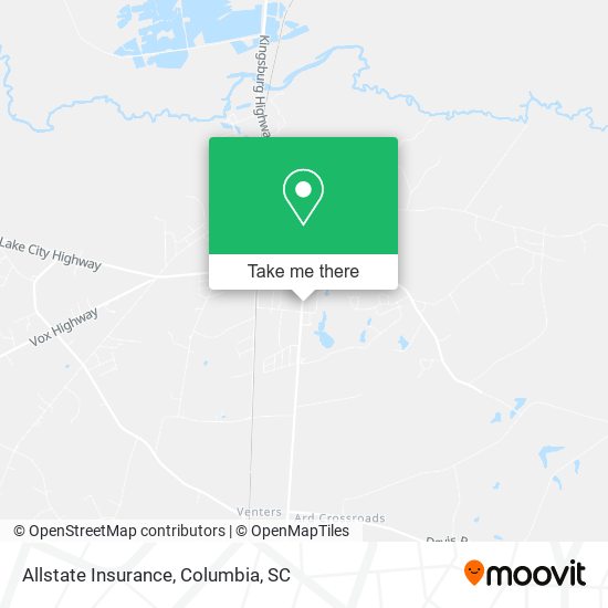 Mapa de Allstate Insurance