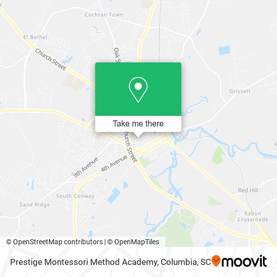 Prestige Montessori Method Academy map