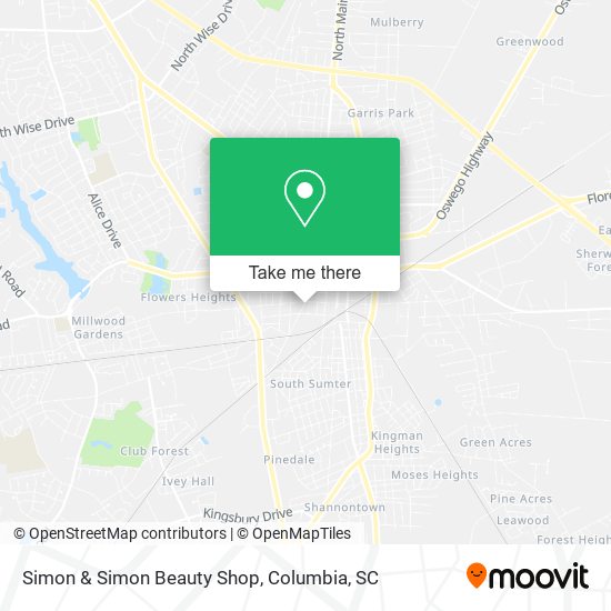 Simon & Simon Beauty Shop map