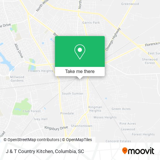 J & T Country Kitchen map