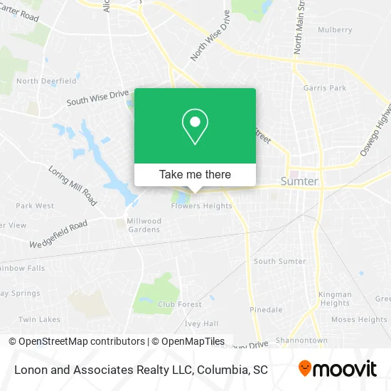 Lonon and Associates Realty LLC map