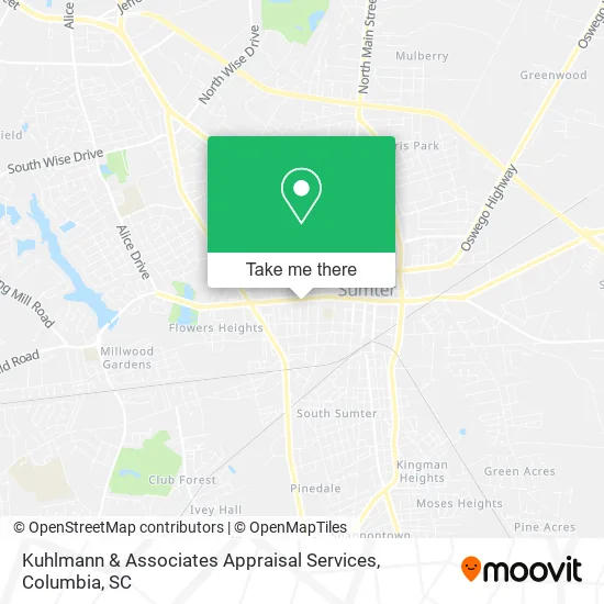 Kuhlmann & Associates Appraisal Services map