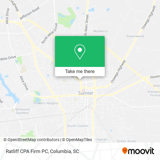 Ratliff CPA Firm PC map