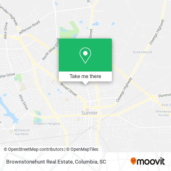 Brownstonehunt Real Estate map