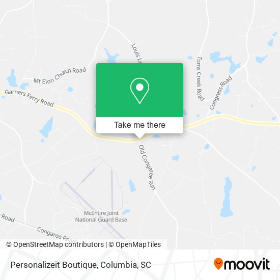 Personalizeit Boutique map