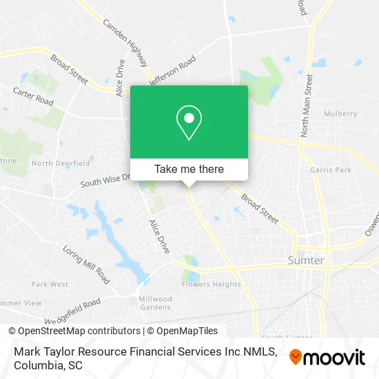 Mark Taylor Resource Financial Services Inc NMLS map
