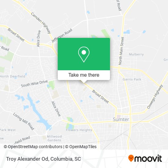 Troy Alexander Od map