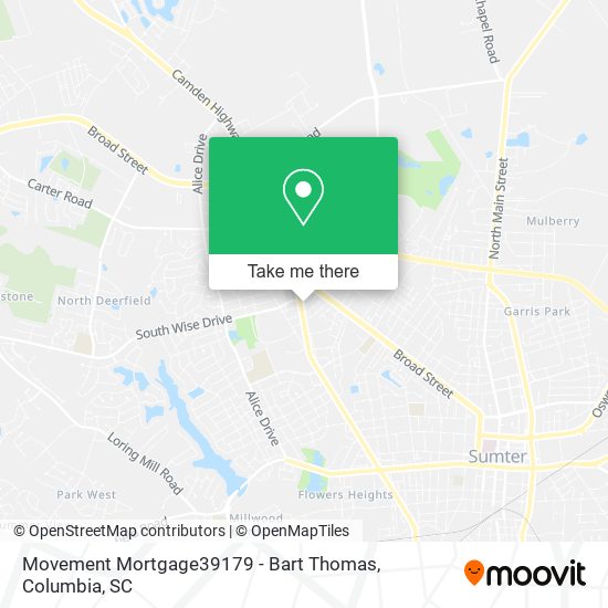 Mapa de Movement Mortgage39179 - Bart Thomas