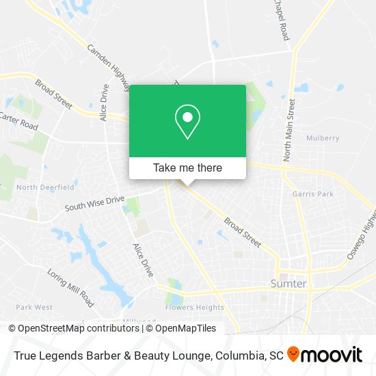 True Legends Barber & Beauty Lounge map