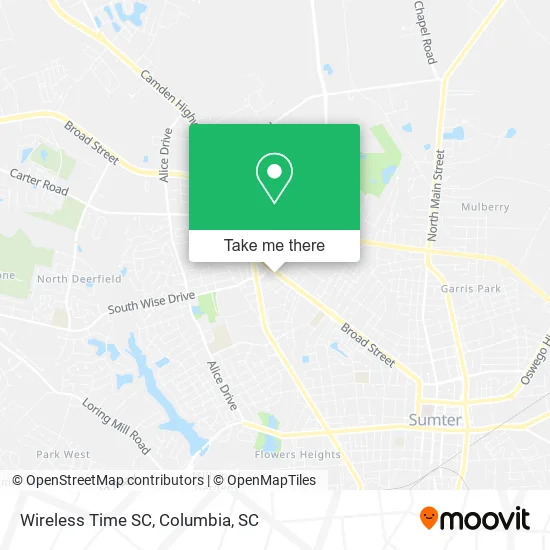 Wireless Time SC map