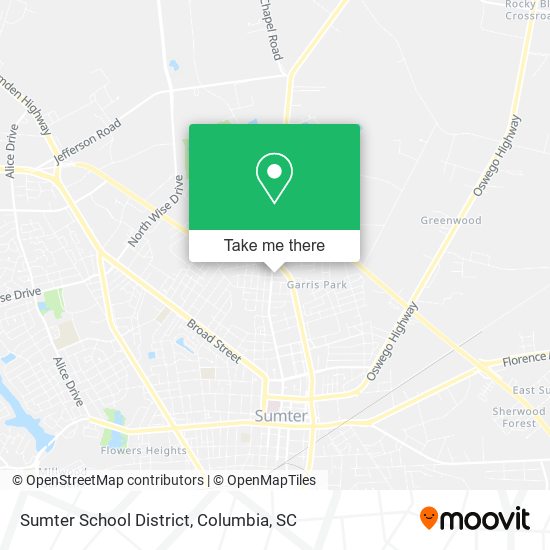 Sumter School District map