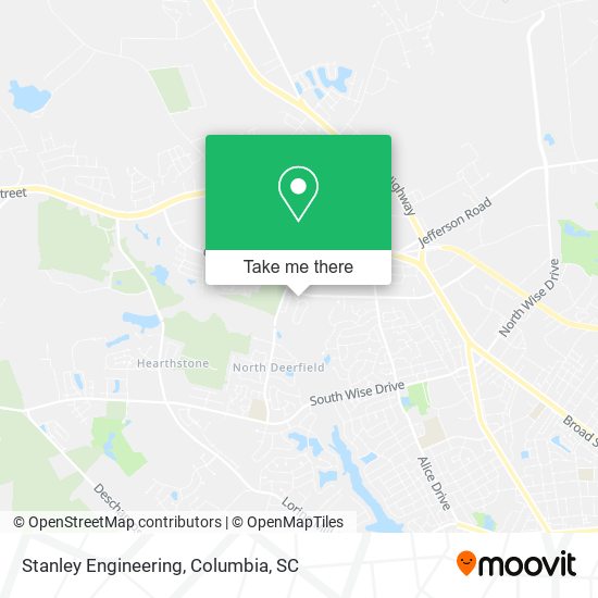 Stanley Engineering map