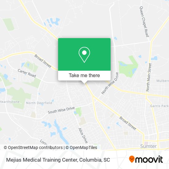Mejias Medical Training Center map