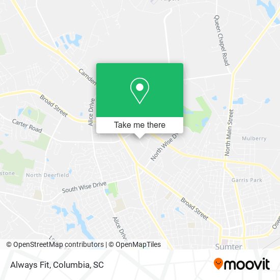 Always Fit map