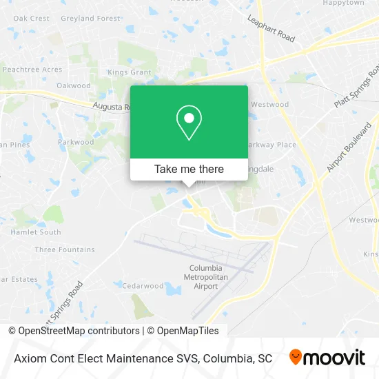Axiom Cont Elect Maintenance SVS map