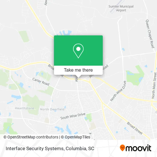 Interface Security Systems map
