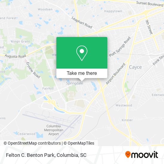 Mapa de Felton C. Benton Park