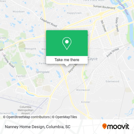 Nanney Home Design map