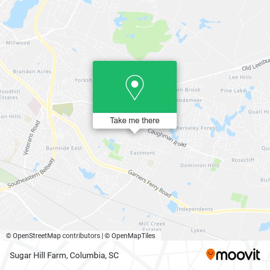 Mapa de Sugar Hill Farm