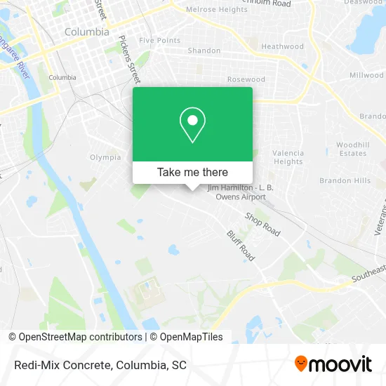 Redi-Mix Concrete map