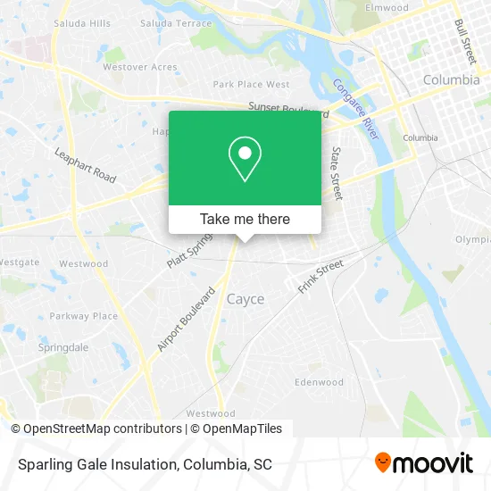 Mapa de Sparling Gale Insulation