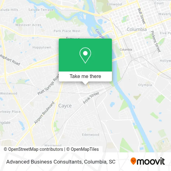 Advanced Business Consultants map