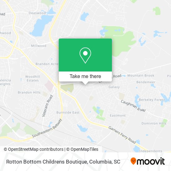 Mapa de Rotton Bottom Childrens Boutique