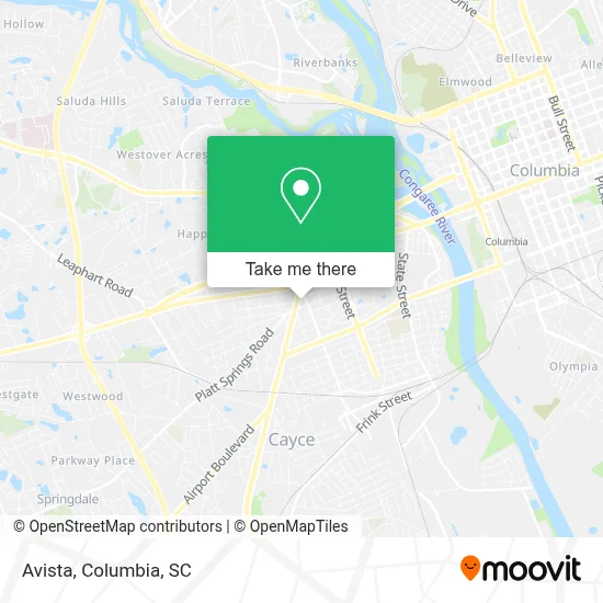 Avista map