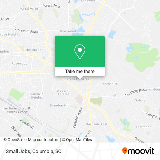 Small Jobs map