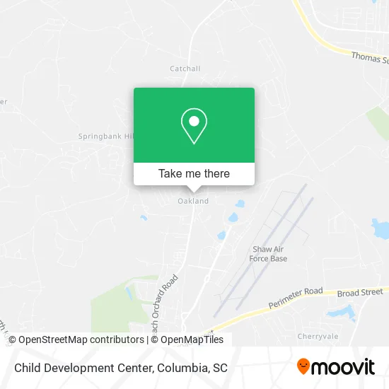 Mapa de Child Development Center