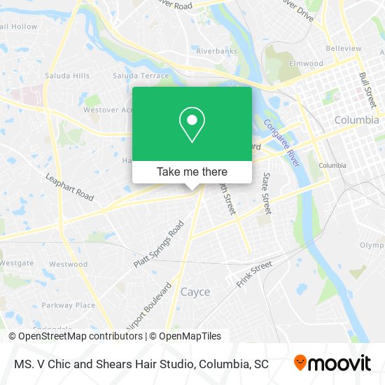 MS. V Chic and Shears Hair Studio map