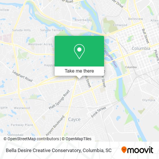 Bella Desire Creative Conservatory map