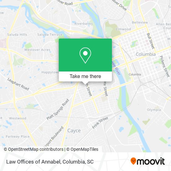 Law Offices of Annabel map