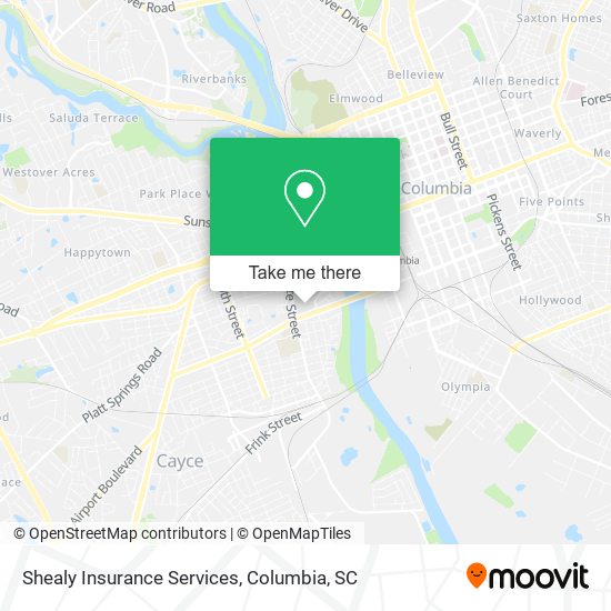 Mapa de Shealy Insurance Services