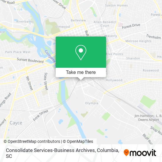 Mapa de Consolidate Services-Business Archives