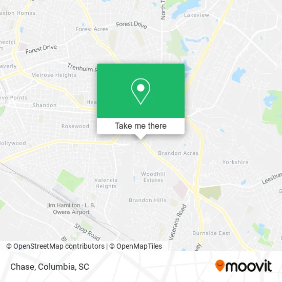Chase map
