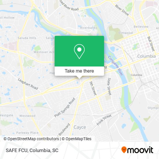 SAFE FCU map