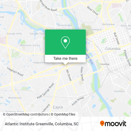 Mapa de Atlantic Institute Greenville