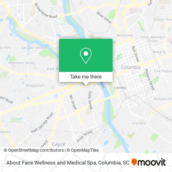 About Face Wellness and Medical Spa map