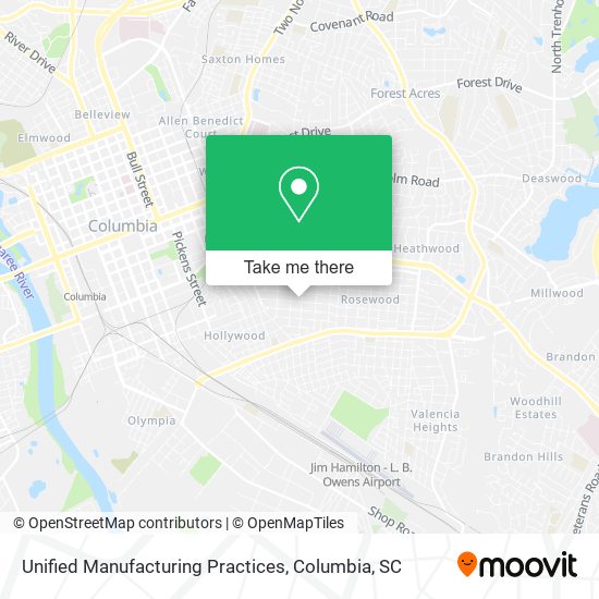 Unified Manufacturing Practices map