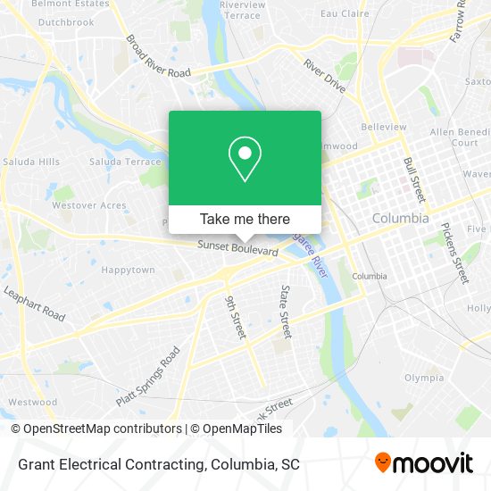 Mapa de Grant Electrical Contracting