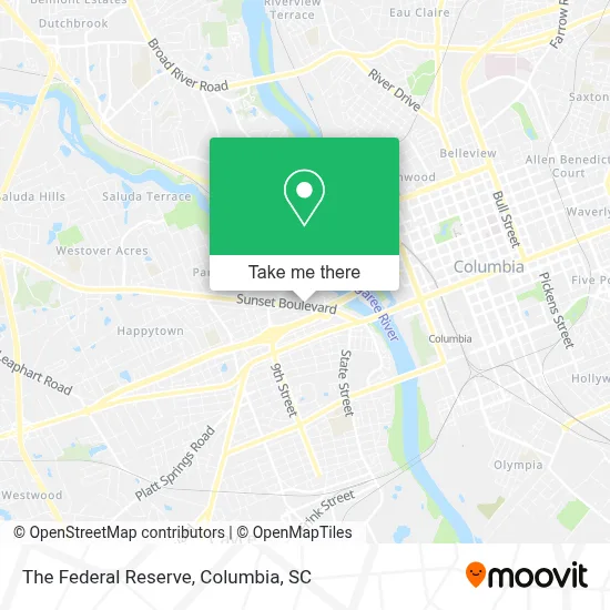 The Federal Reserve map
