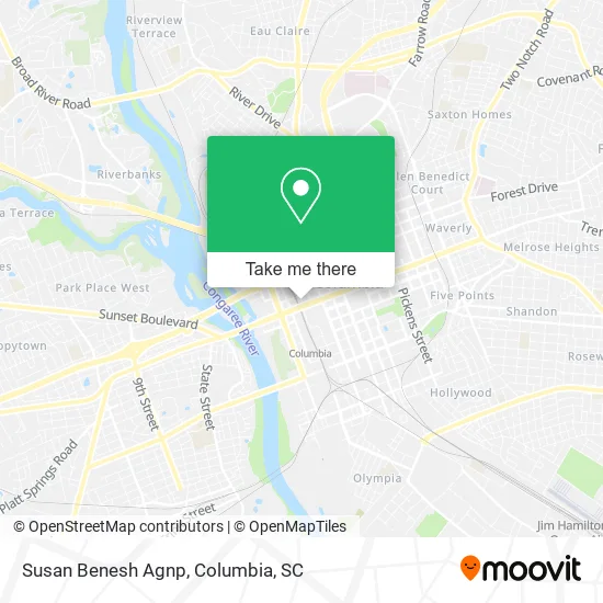 Mapa de Susan Benesh Agnp