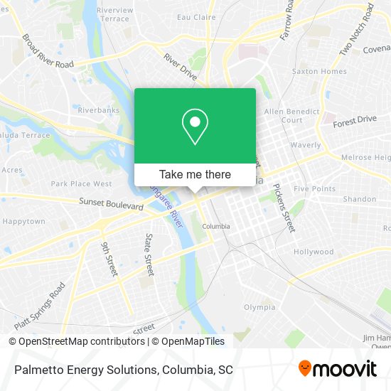 Palmetto Energy Solutions map