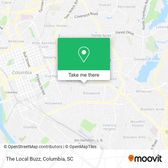 The Local Buzz map